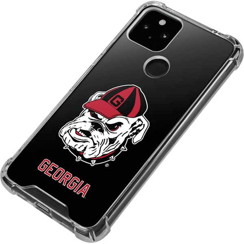 University of Georgia Bulldogs Mascot Google Pixel 5a 5G Clear Case